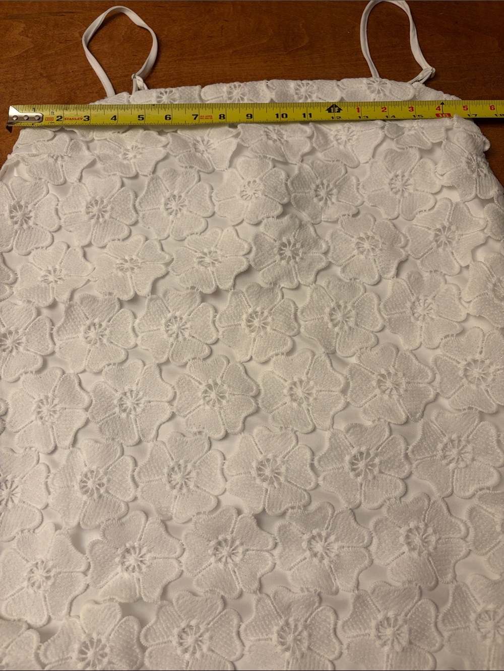 White Lace Spaghetti Strap Trinni Sundress by Petal & Pup - Picture 4 of 6